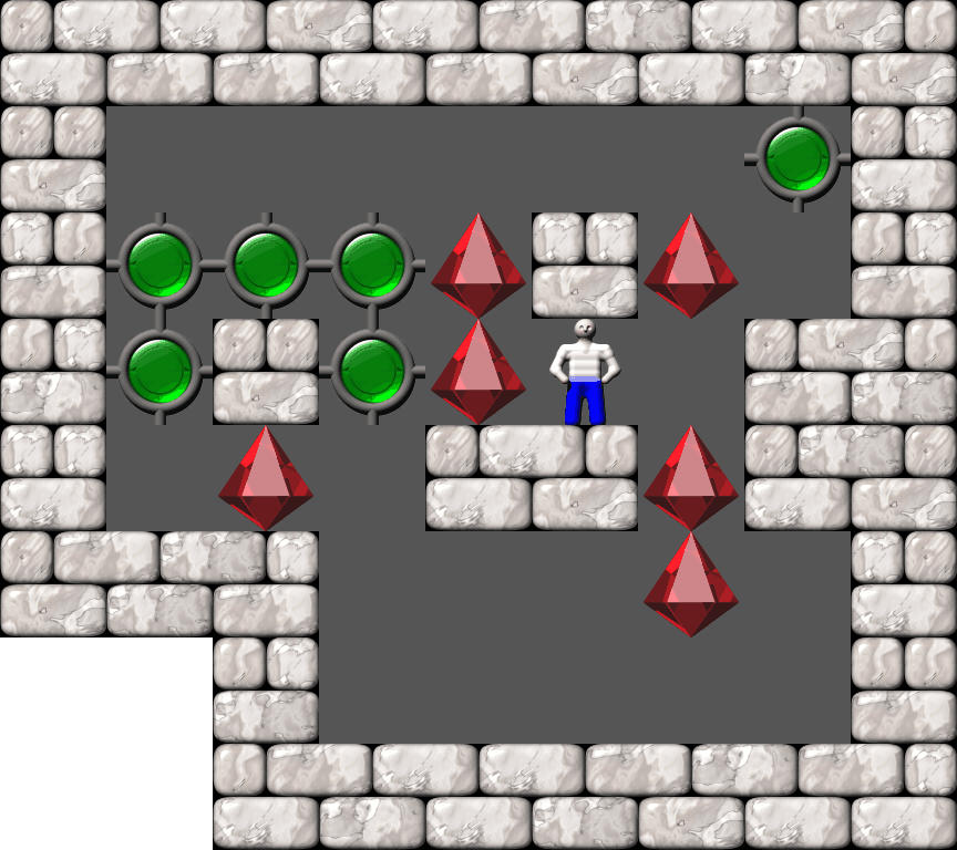 Sokoban Serg Belyaev 5 level 43